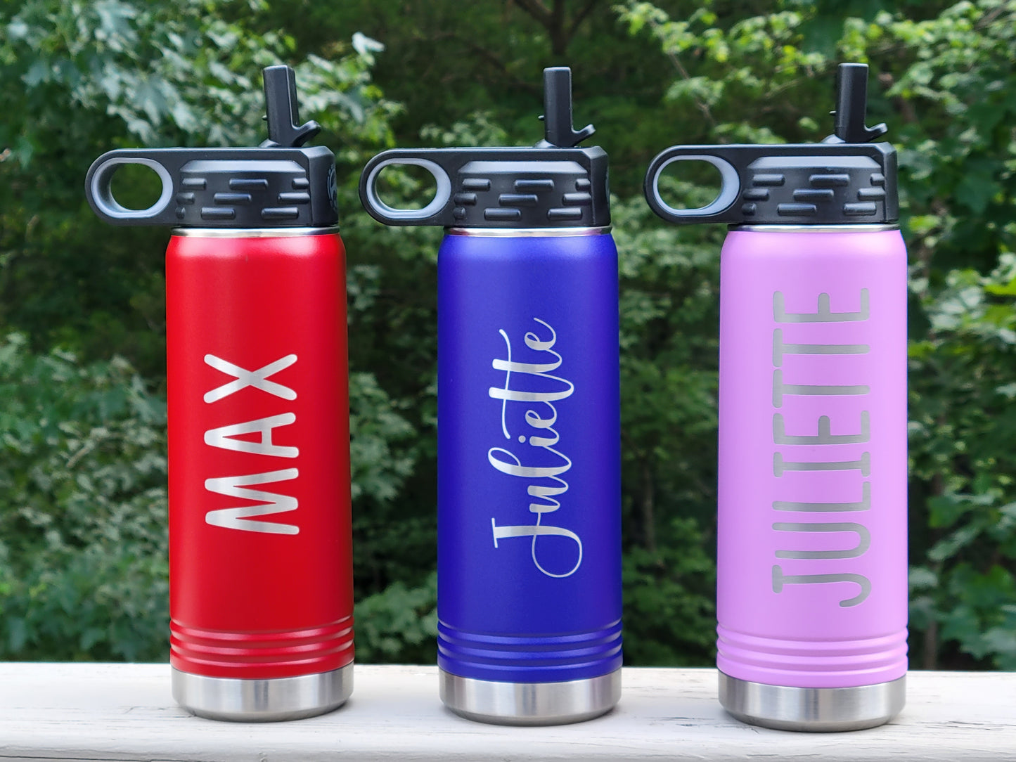 Personalized Engraved Water Bottle