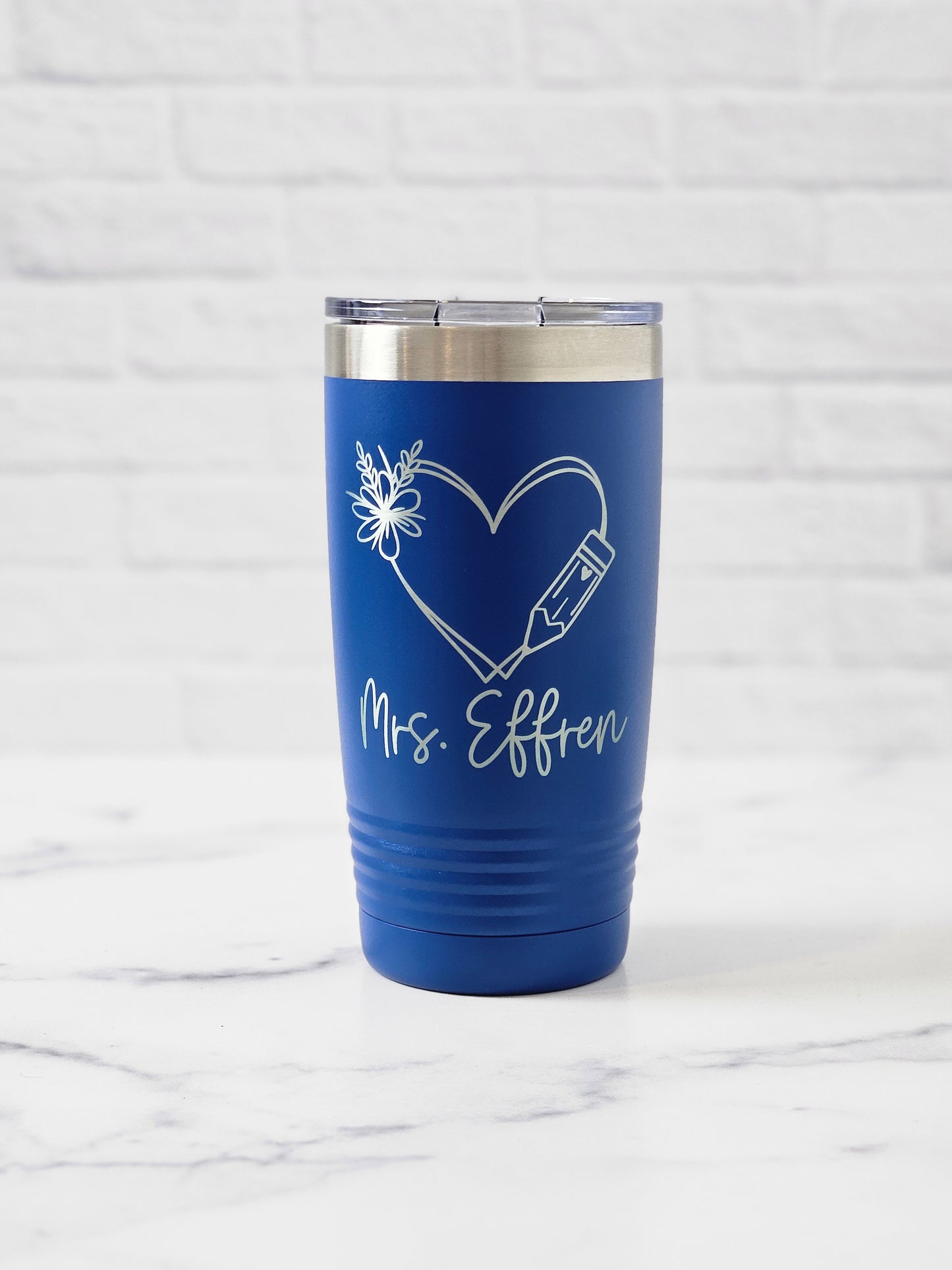 Custom Image Engraved Tumbler (20 oz.)