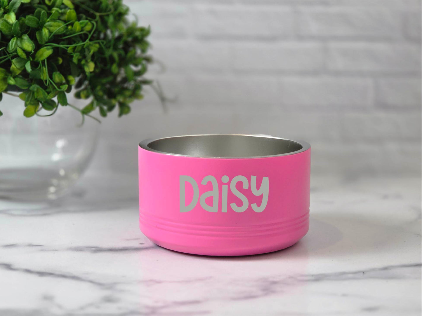 Personalized Stainless Steel Engraved Pet Bowl