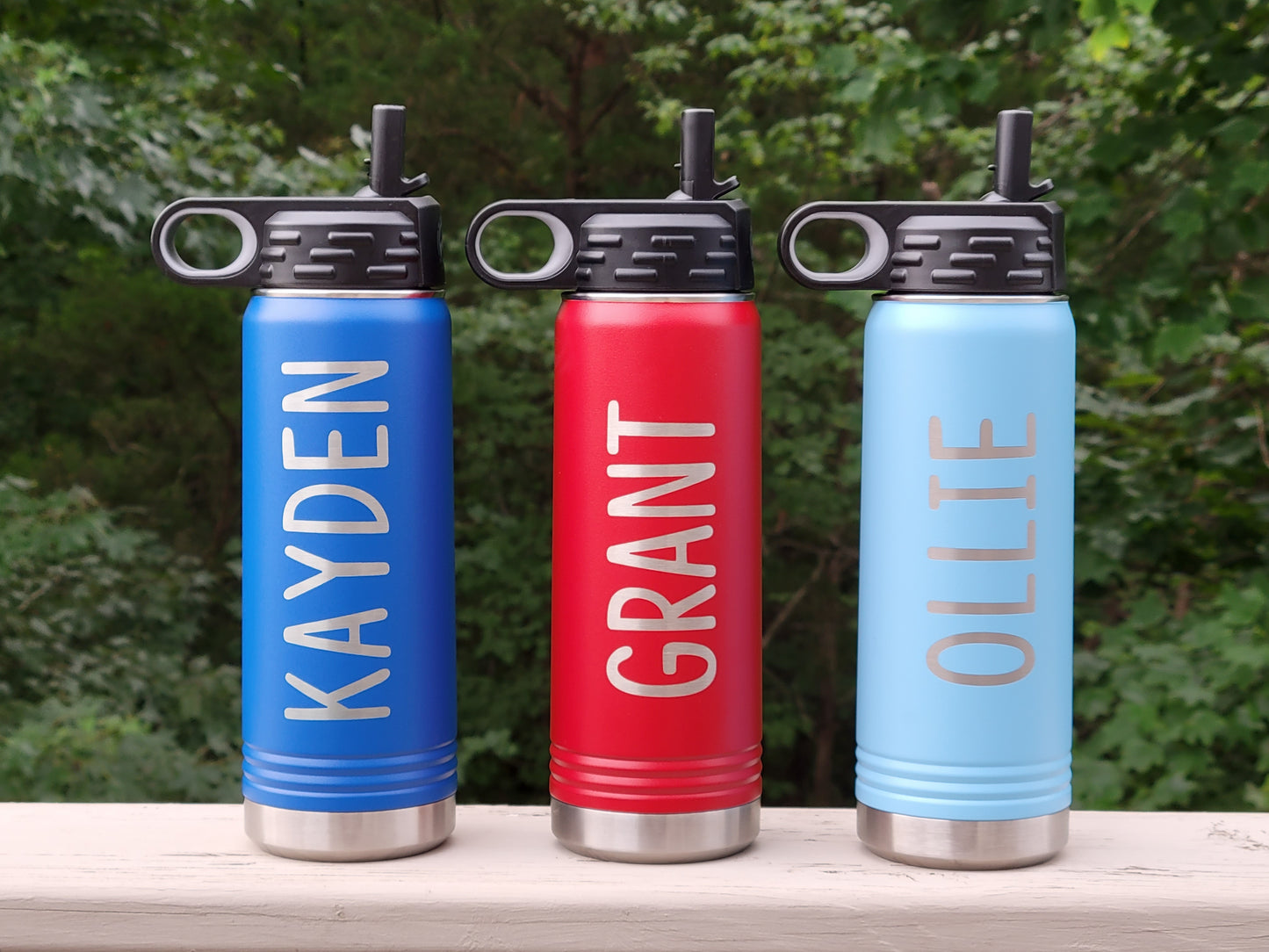 Personalized Engraved Water Bottle