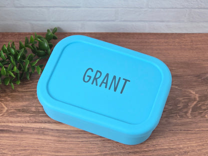 SIlicone Bento Style Lunch Box w/Lid