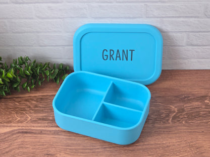 SIlicone Bento Style Lunch Box w/Lid