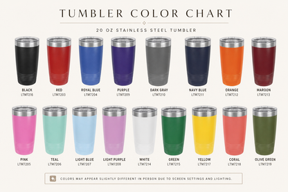 20 oz. Engraved Tumbler