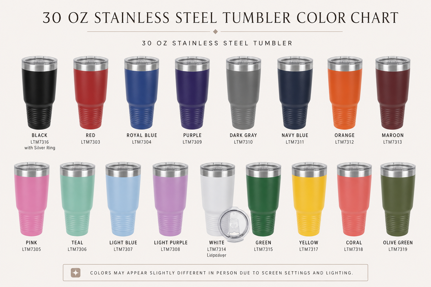 30 oz. Engraved Tumbler