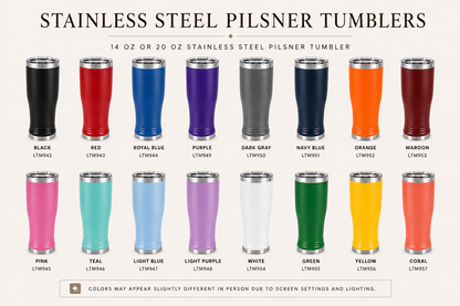 20 oz. Engraved Pilsner