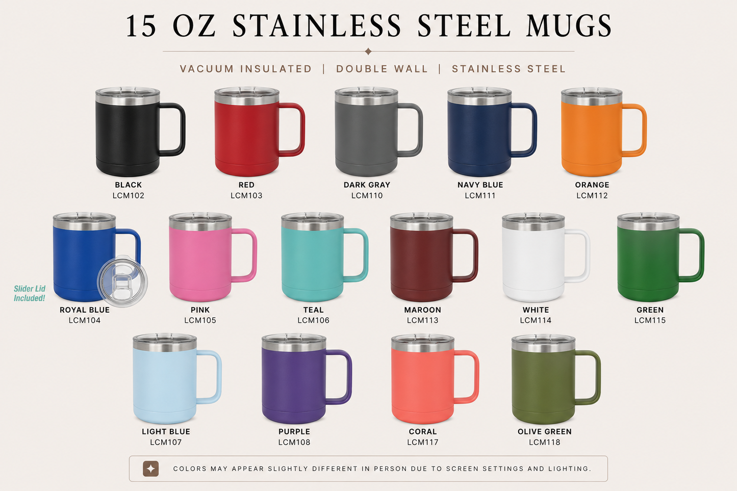 15 oz Engraved Mug