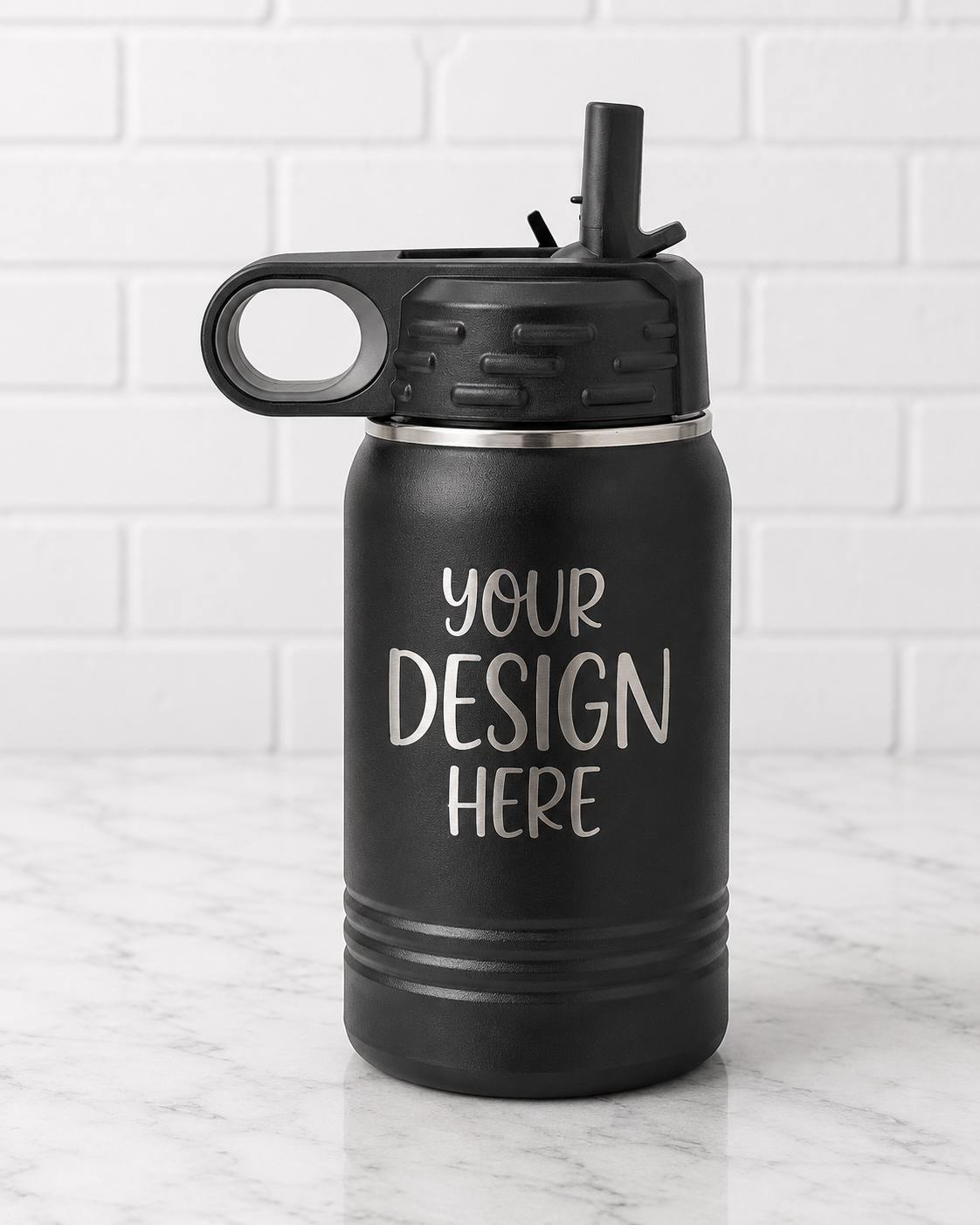 12 oz Engraved Water Bottle