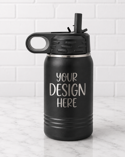12 oz Engraved Water Bottle