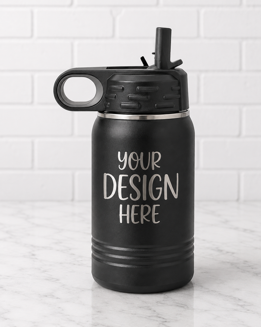 12 oz Engraved Water Bottle