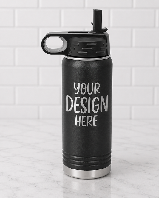 20 oz Engraved Water Bottle