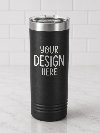 20 oz. Engraved Skinny Tumbler