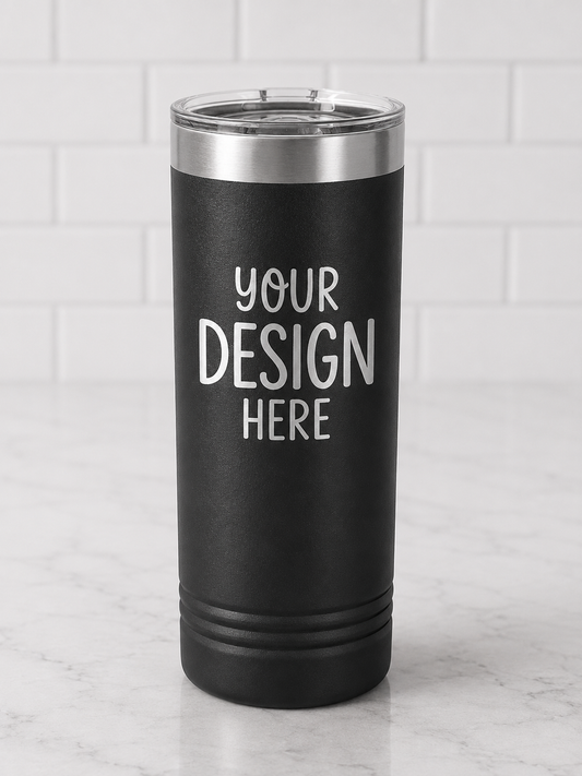 20 oz. Engraved Skinny Tumbler