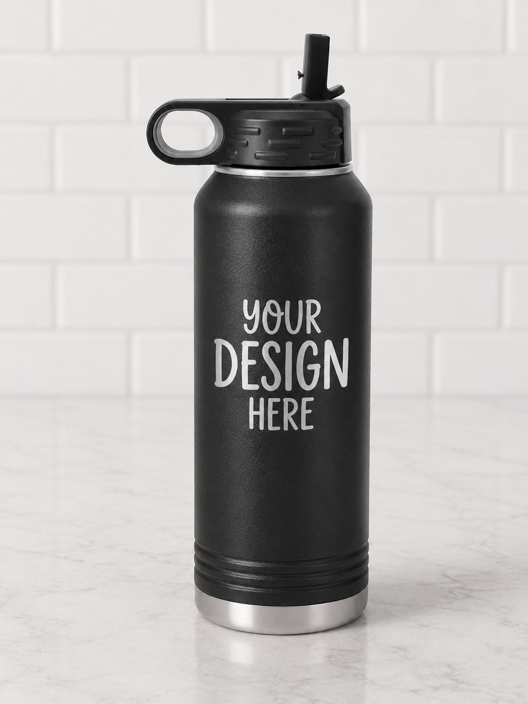 32 oz. Engraved Water Bottle