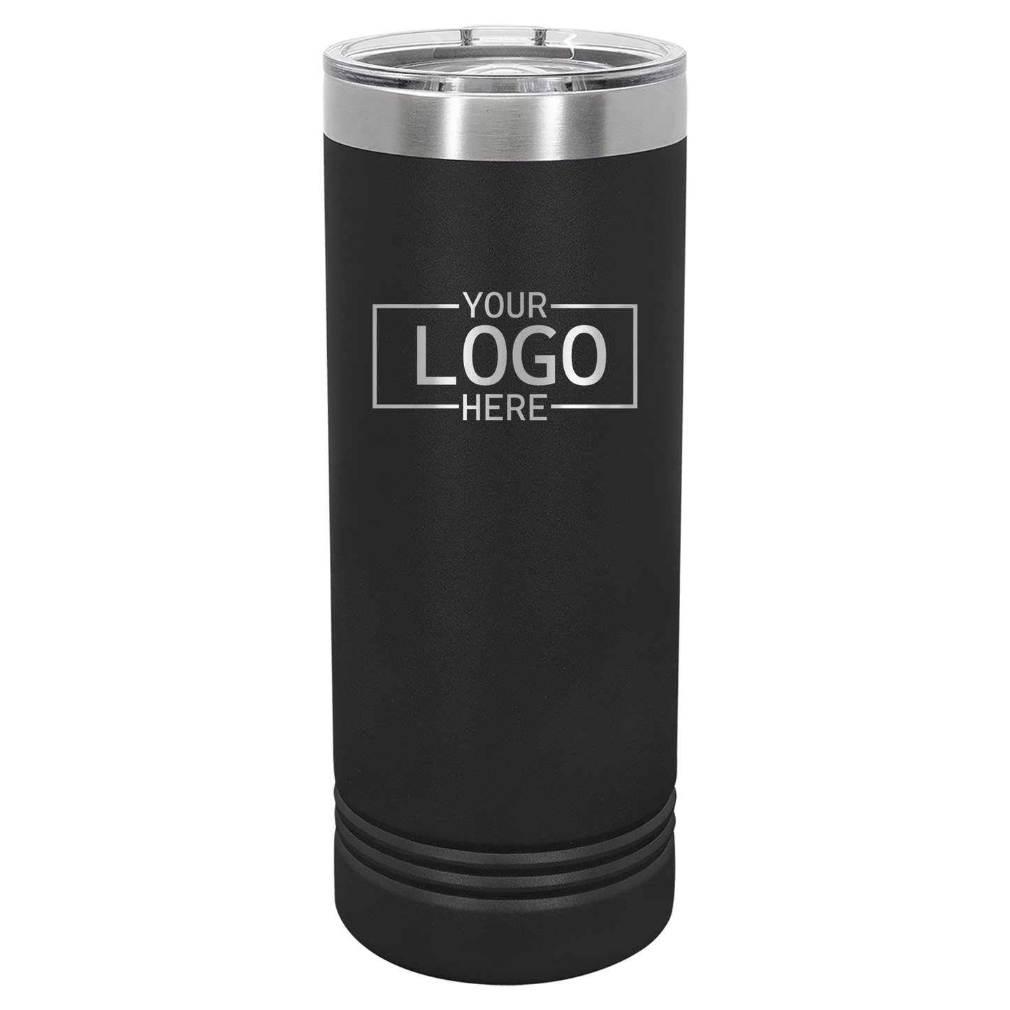 Custom Engraved Image Skinny Tumbler (22oz)
