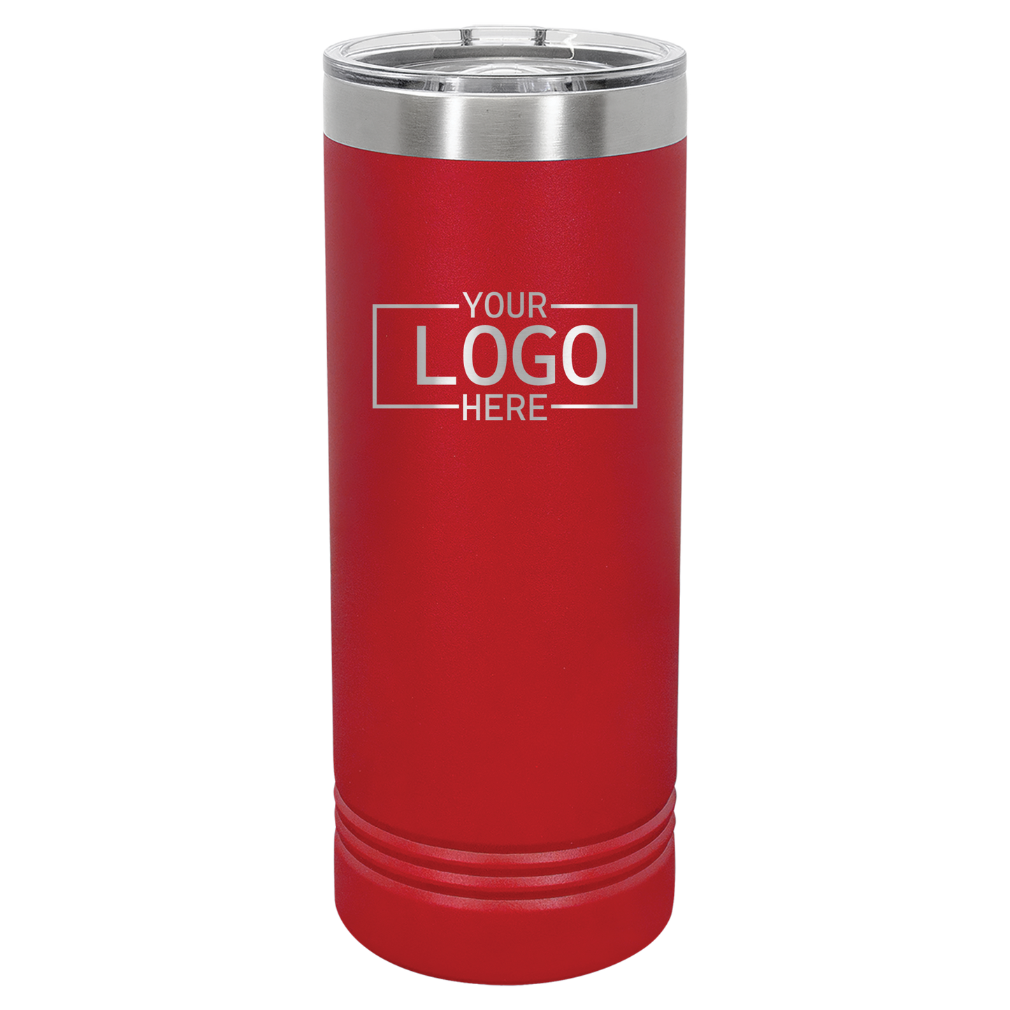 Custom Engraved Image Skinny Tumbler (22oz)