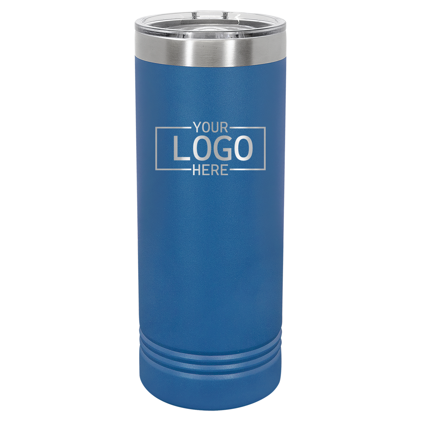 Custom Engraved Image Skinny Tumbler (22oz)