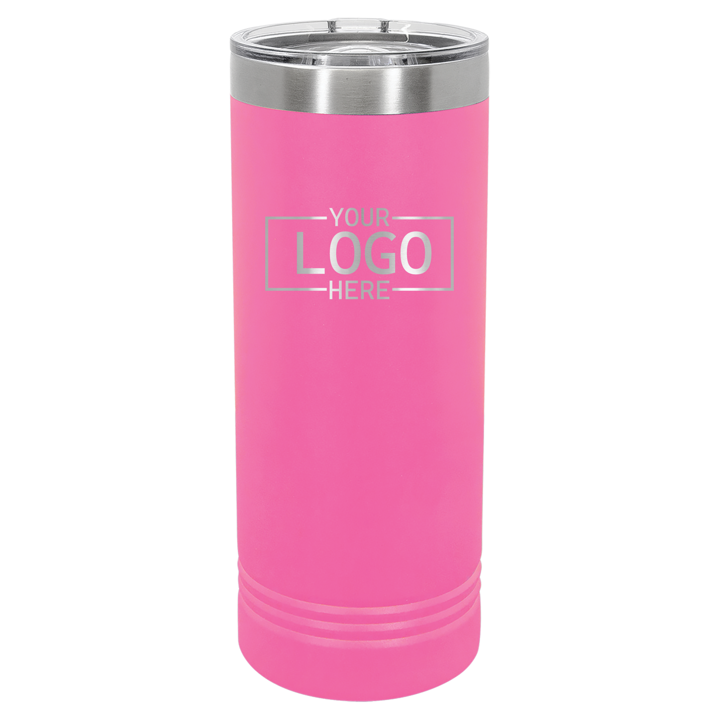 Custom Engraved Image Skinny Tumbler (22oz)