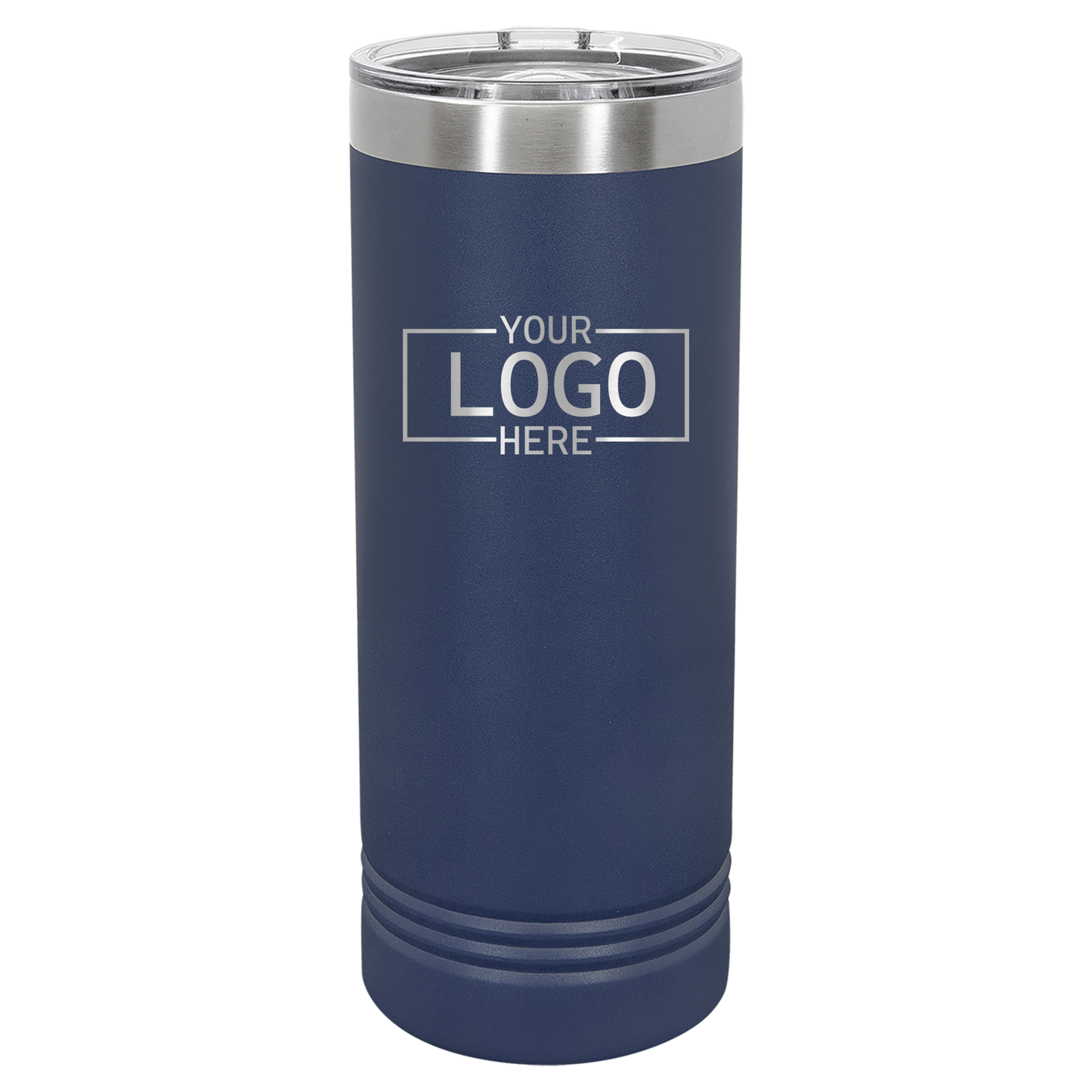 Custom Engraved Image Skinny Tumbler (22oz)