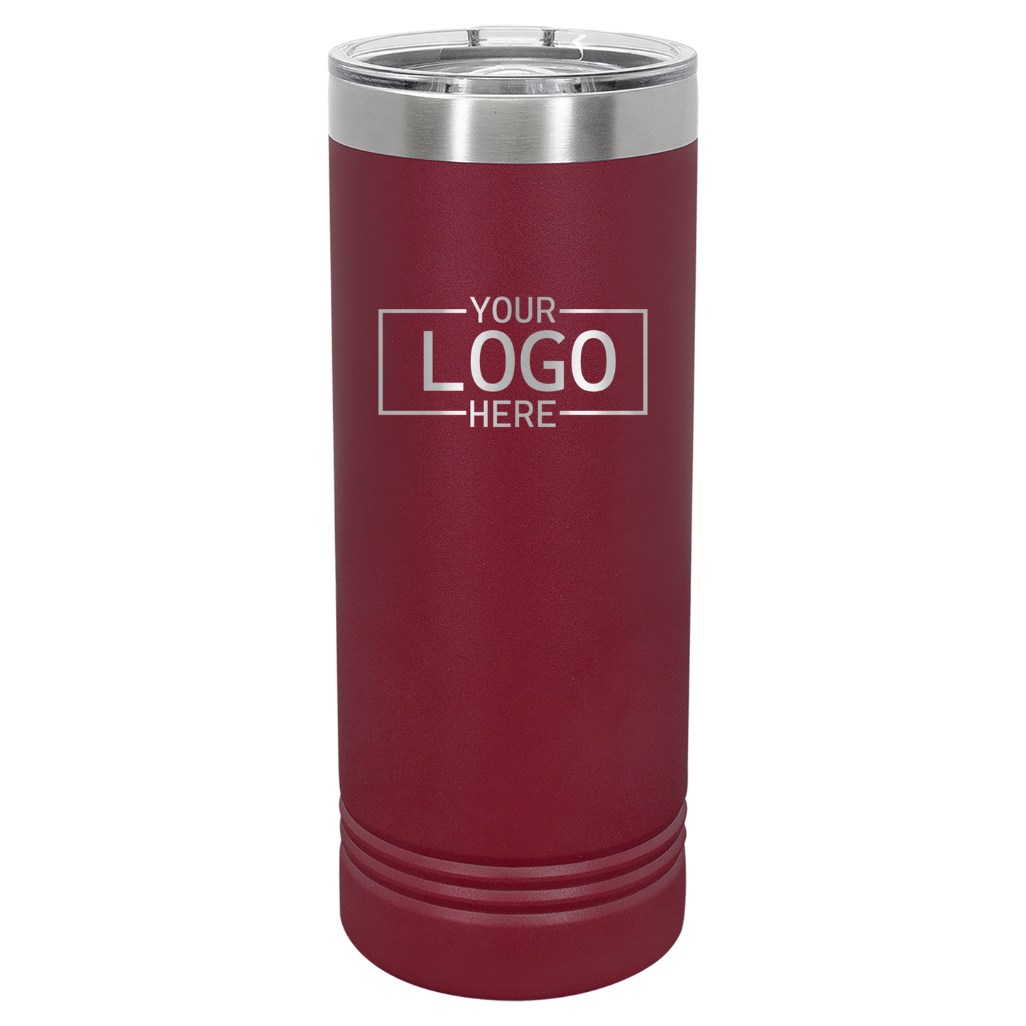 Custom Engraved Image Skinny Tumbler (22oz)