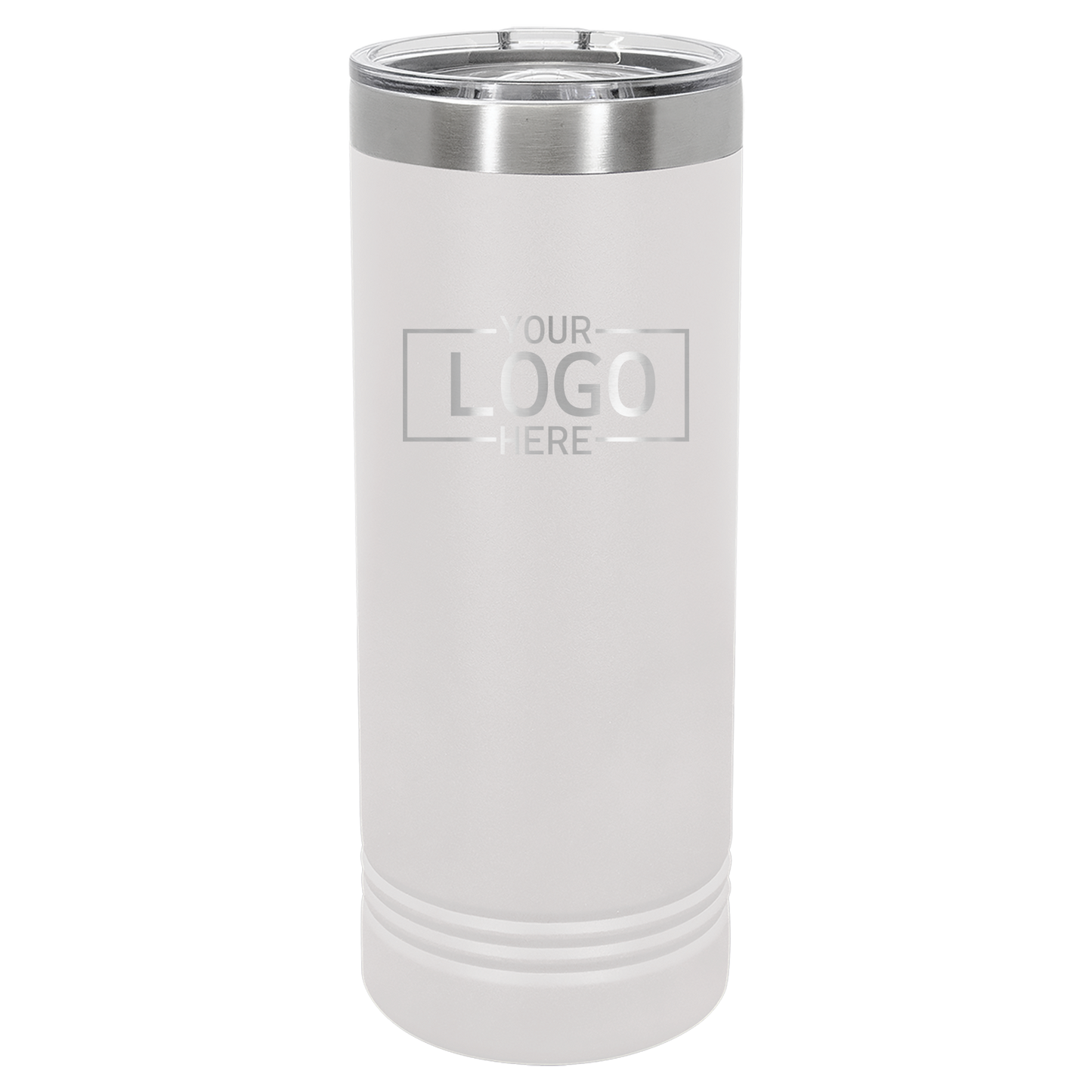 Custom Engraved Image Skinny Tumbler (22oz)