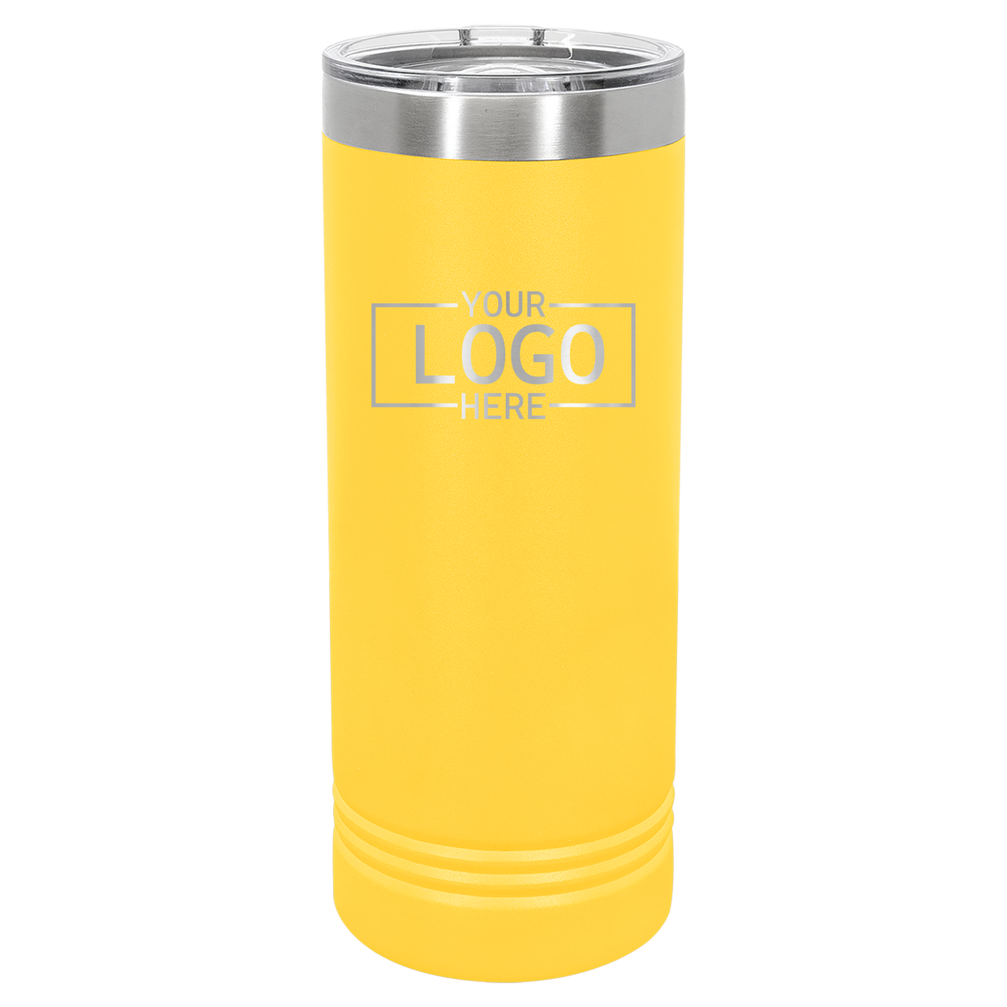 Custom Engraved Image Skinny Tumbler (22oz)
