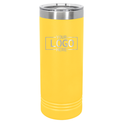 Custom Engraved Image Skinny Tumbler (22oz)